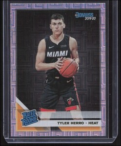 2019-20 Panini Donruss Tyler Herro Infinite Rated Rookie RC #212 Miami Heat