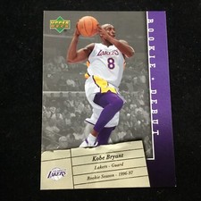 2006-07 Upper Deck Rookie Debut #40 Kobe Bryant HOF Los Angeles Lakers