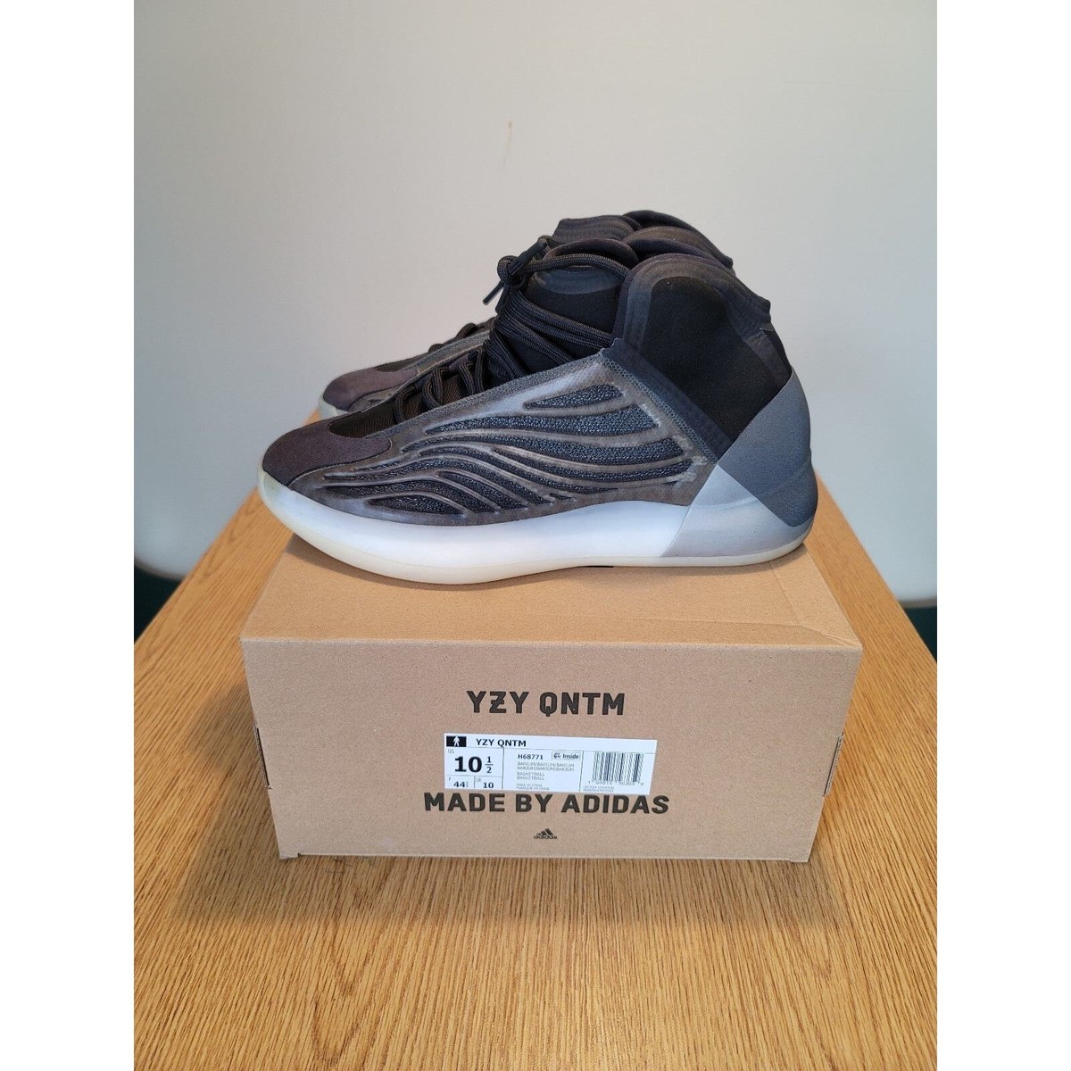 adidas yeezy QNTM 'barium' 新品未使用 Adidas Yeezy Qntm Quantum barium custom sz 10.5 | eBay