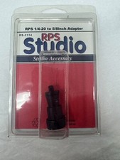 RPS Studio 1/4 - 20 to 5/8 inch Adapter Made In China New In Package