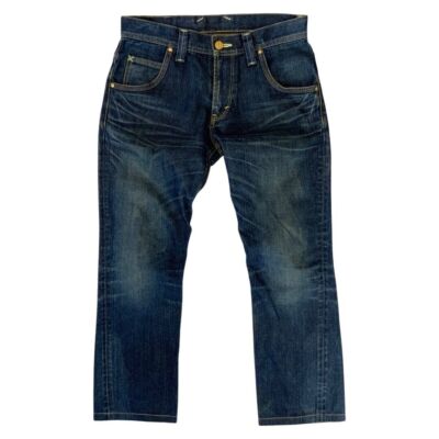 lee.kページ LTD LEE GOLD LEATHER LABEL JAPANESE TWISTED DENIM JEANS