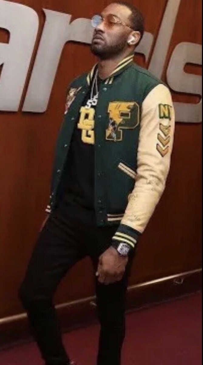 Polo Ralph Lauren P Wing Tiger Letterman Varsity Leather Polo Ralph Lauren P Wing Tiger Letterman Varsity Leather