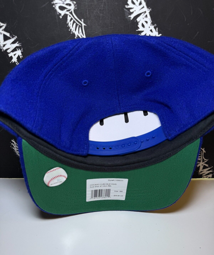 NWT '47 Brand Chicago Cubs 1990 All Star Game WOOL Blue Hitch Snapback Hat - Picture 2 of 3