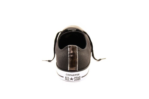 Converse de Zapatillas mujer para 5 Unido Negro de cuero Star Off Taylor Chuck All Brush Reino fUU8wxqC