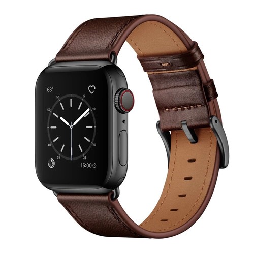 Genuine Leather Strap Watch Band for Apple watch Series 10 9 8 7 6 5 SE 38-49 mm - Picture 28 of 33