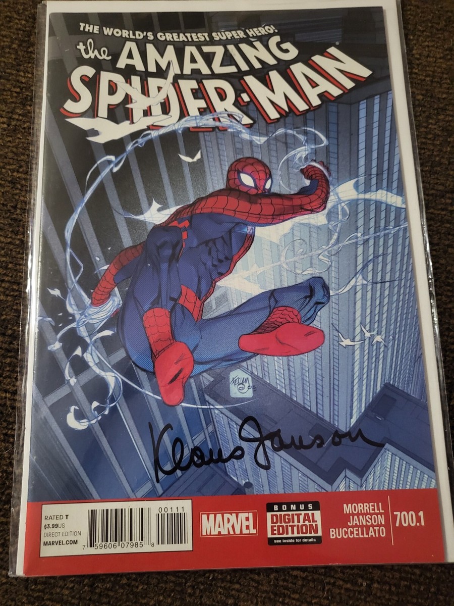 洋書 Amazing Spider-man #700 1st Print Amazing Spider-Man #700, (1st print) CGC 9.4 3X SS, signed