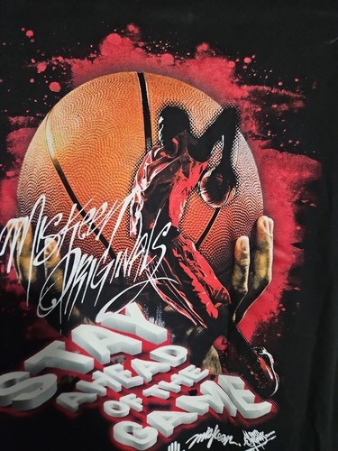 Miskeen Originals shirt L, Rare, Black T-Shirt Basketball - Picture 7 of 14