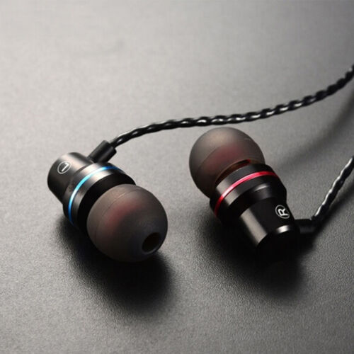 Wired earbuds noise cancelling stereo earphones heavy bass sound sport headse_b$ - Picture 4 of 14