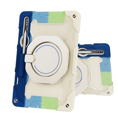 For Samsung Galaxy Tab S8 S7 FE S8+ S9 Ultra Tablet Armor Stand Hard Case Cover - Picture 69 of 91