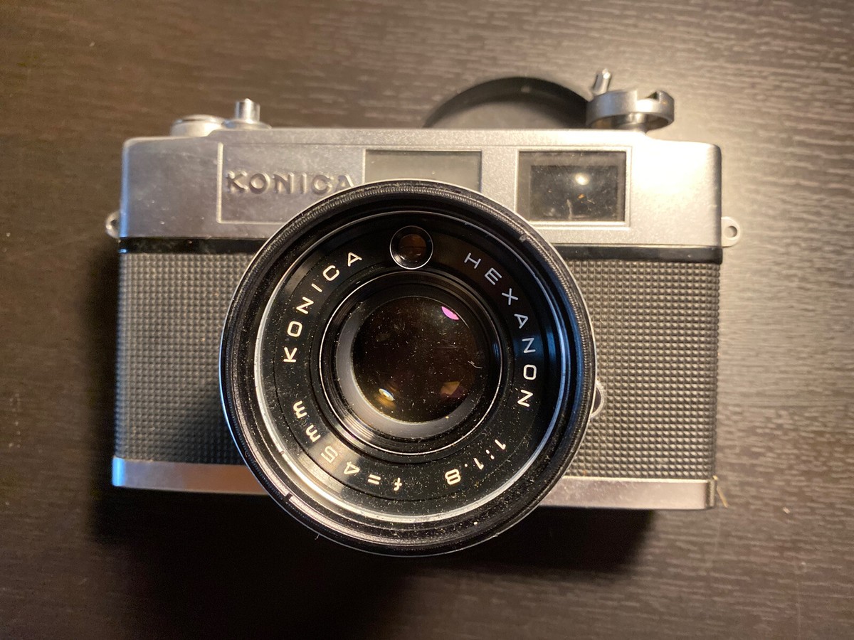 【動作確認済】KONICA フィルムカメラ Auto S2 EL Konica Auto S2 Rangefinder 35Mm Film Camera Konica Hexanon 1