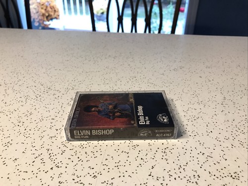 Elvin Bishop Cassette Big Fun Alligator Records 1988 VG Condition - Picture 6 of 6