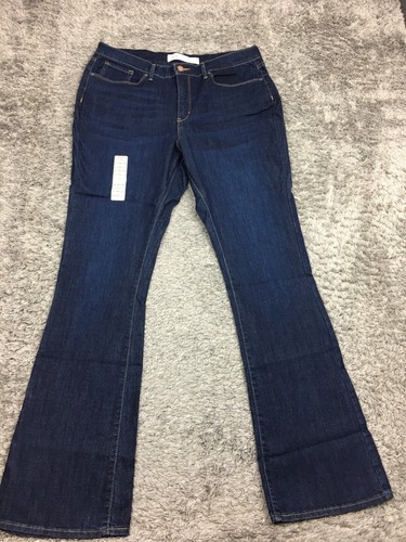 Levi's Signature Curvy Mid Rise Bootcut Jeans Womens Size 16L 33x34 - Picture 3 of 13