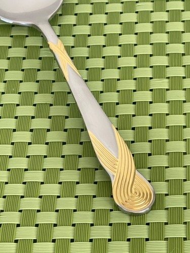 Retroneu OCTAVE GOLD Stainless Glossy Korea Flatware SMART CHOICE B20G - Picture 23 of 56