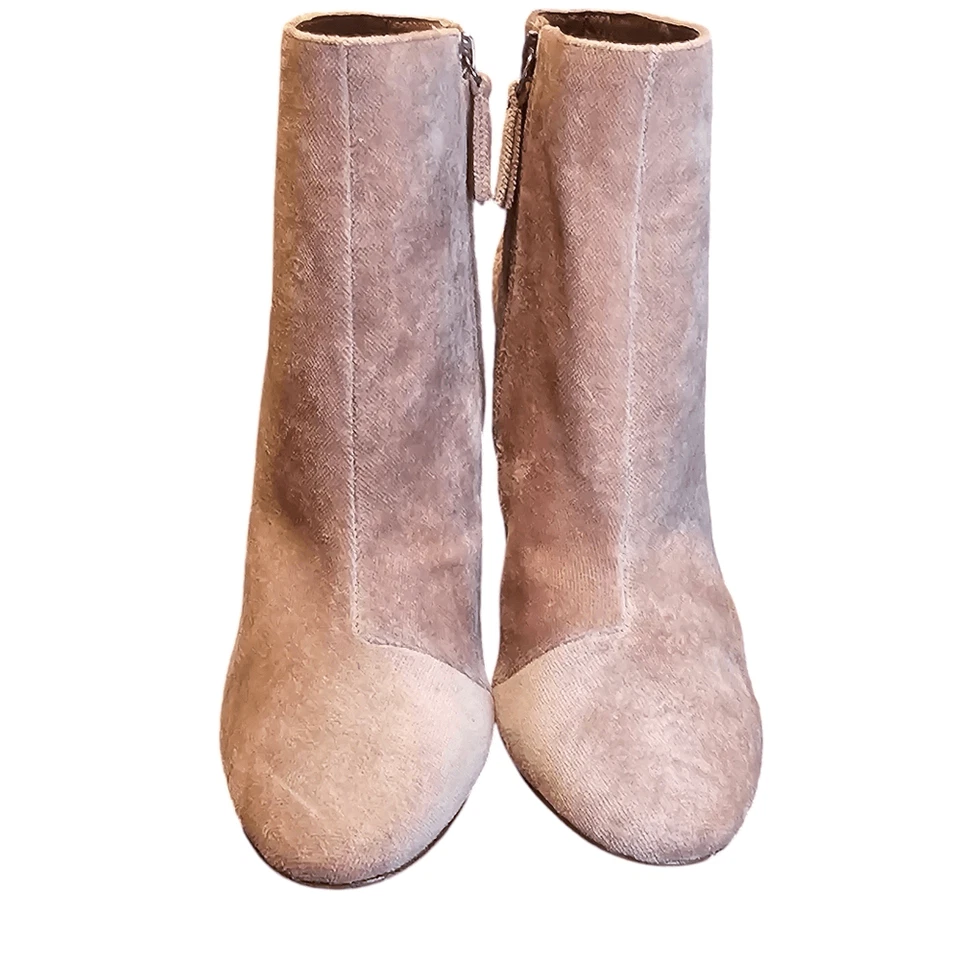 Ботинки на розовом бархатном каблуке Joie Hachiro Vero Cuoio размер 36 новые - Изображение 4 из 4