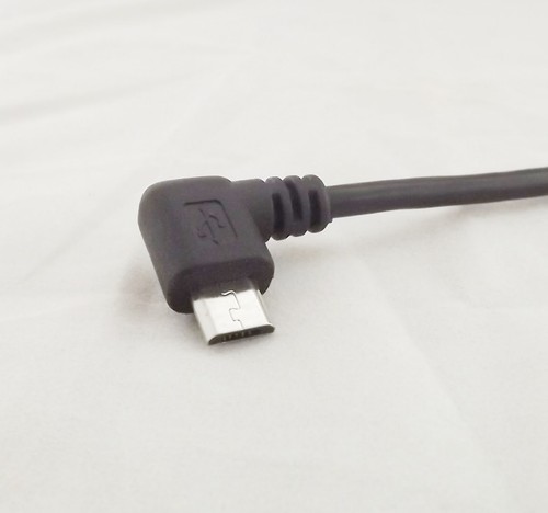 10pcs USB 2.0 B Male Plug To USB Micro 5 Pin Male Right Angled Adapter Cable - Picture 3 of 6