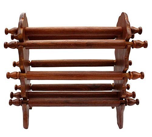 Handcrafted Wooden Bangle Holder for Women ( Size: 12 inch ) - Picture 2 of 3