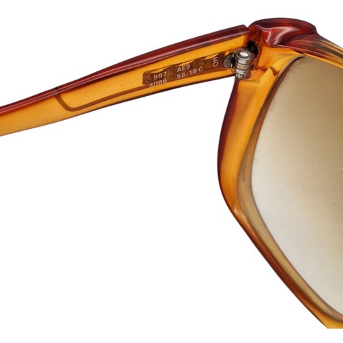 Vintage 70s Marwitz Yves Chantal Sunglasses Mod 3086 Yellow Made Germany - Picture 6 of 8