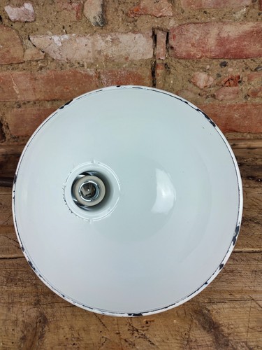 KE718 Wand Emaille Lampe/Außen Lampe/Industrie Lampe/Vintage - Bild 5 von 10