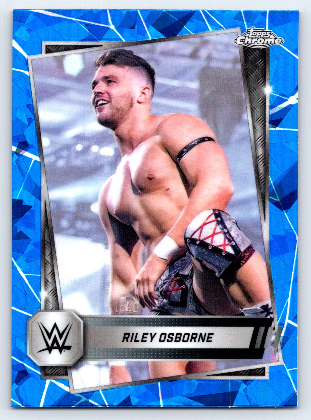 2025 Topps Chrome Sapphire WWE #59 Riley Osborne