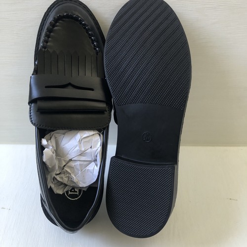DADAWEN Women's Slip-On Tassel Casual Oxfords Dress Shoes size 7 black - Picture 3 of 10
