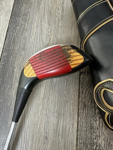Karsten Ping Eye 2 Black Dot Driver #3 Wood Steel Shaft RH Ping Eye2 Vintage - Picture 3 of 6