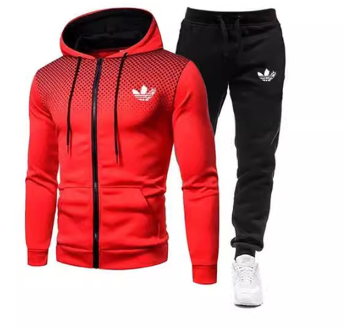2024 Herren Neu Trainingsanzug Hoodies + Schwarz Jogginghose Männer Freizeit Sport Jogging Set - Bild 44 von 48