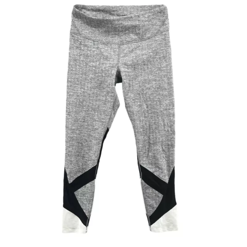 manduka linea crop herringbone stretch leggings