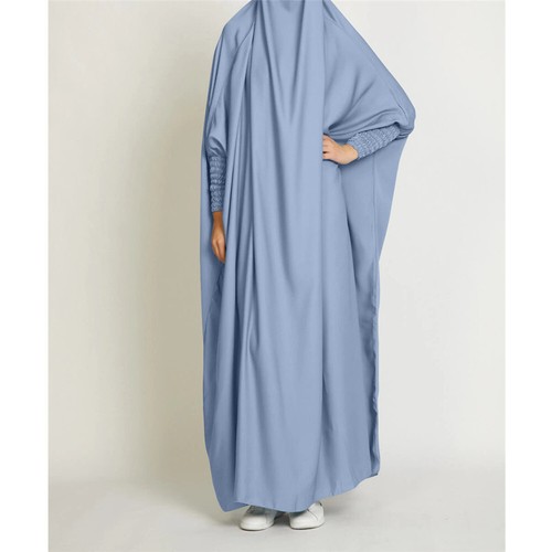 Dubai Women Muslim Maxi Dress Turkey Islamic Long Robes Vintage Kaftan Prayer - Picture 217 of 237