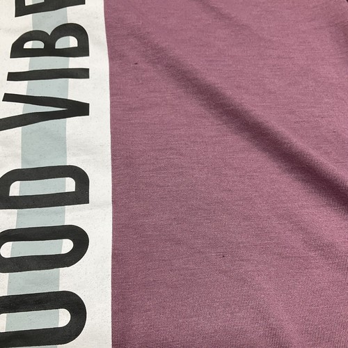 Style 5 Juniors Size L Good Vibes Long Sleeve Round Neck Cropped Top  - Bild 9 von 12