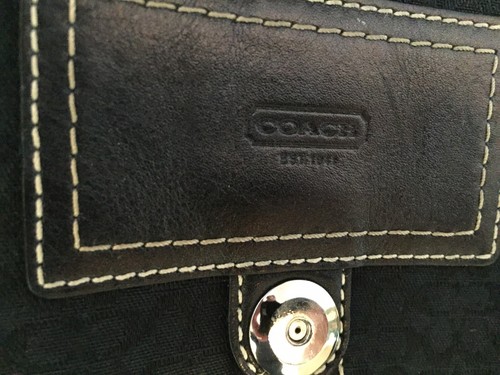 Bolso de mano Coach negro - Imagen 5 de 6