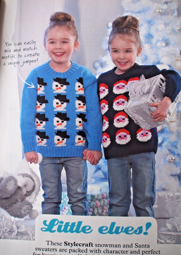 UK Mag - SIMPLY KNITTING Xmas Issue 153 - Alan Dart design Holly & Ivy Decs - Picture 5 of 6