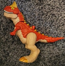 Imaginext Jurassic World Red Carnotaurus Dinosaur Mattel 2018