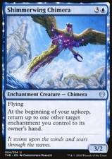 MTG Magic the Gathering Shimmerwing Chimera (64/372) Theros Beyond Death NM