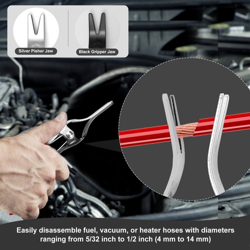 2x Electrical Disconnect Pliers Hose Remover Fuel Line Tool for Auto※Maintenance - Picture 7 of 11