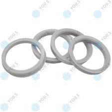 4 x ZENTRIERRINGE 68,0 x 57,1 mm ALUFELGEN für z.B. RONAL Audi Volkswagen Seat