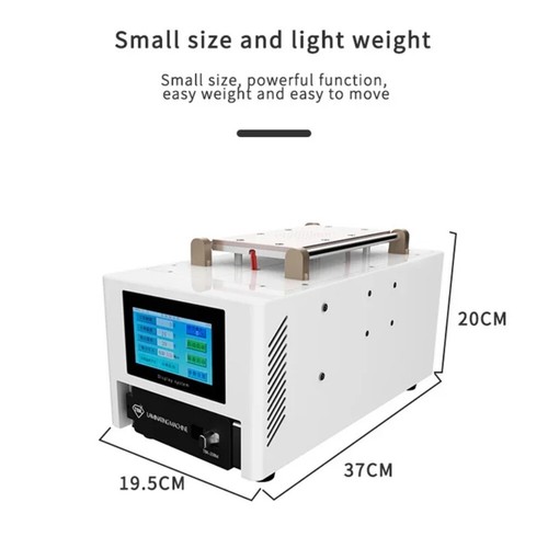 TBK 208M 3 en 1 Mini Pantalla LCD Máquina de Laminación al Vacío Burbuja Espumante.' - Imagen 4 de 7