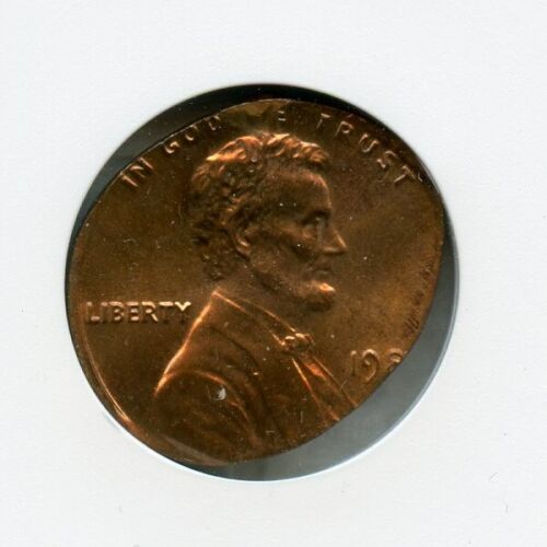 Gorgeous 198(2-P) Lincoln Struck on an Elliptical Planchet Graded ANACS MS64RED - Picture 3 of 3