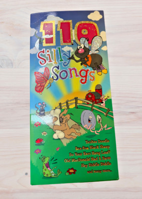 110 Silly Songs 4-Disc CD Set Collection Kids Children's