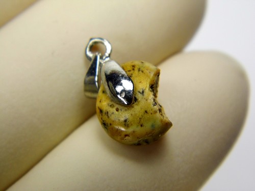Dije colgante ámbar báltico piedra natural piedra preciosa 1076 - Imagen 7 de 9