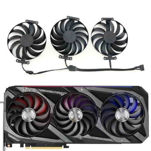 95mm For ASUS RX6900XT 6800XT 6800 6700XT ROG Graphics Card Cooling Fan - Picture 5 of 9