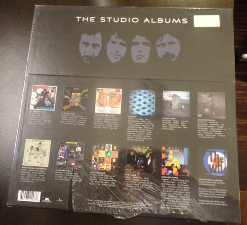 THE WHO ~ THE STUDIO ALBUMS ~ 2012 LTD ED 14x 180g REMASTERED VINYL LP BOX SET ! - Picture 3 of 4