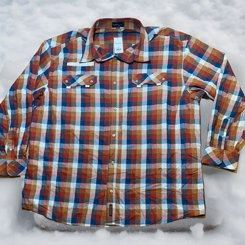 Rocawear Button Up Shirt NEW Big Tall Men's 5X Long Sleeve Dress Hip Hop Flannel
