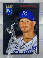 2023 Topps Chrome Platinum Anniversary BOBBY WITT JR. #262 Base Royals