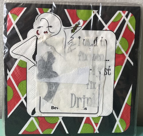 Lustige Cocktail Servietten für Frauen - Menge 3 - 20 3-lagige Servietten pro Packung - Neu in Verpackung (B) - Bild 7 von 7