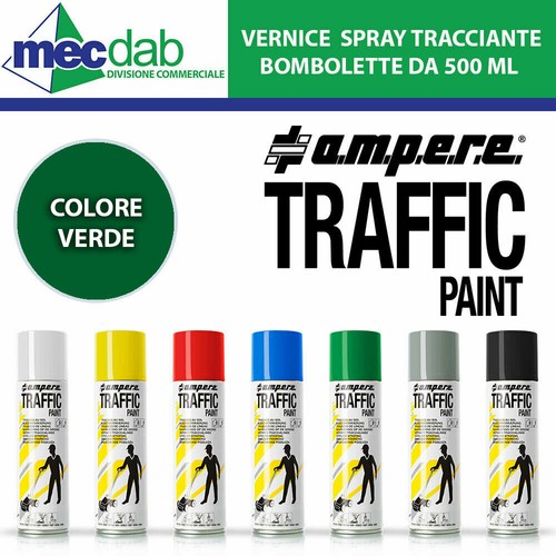 Vernice Spray Tracciante 500ml Bomboletta Per Macchine Traccialinee - Traffic - Foto 5 di 5
