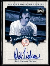 L6,357 - 2003 UD Yankees Signature Pride of New York Auto #DT Dick Tidrow