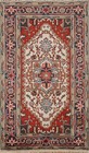 Elegance Redefined Hand-Knotted Heriz Serapi Indian 3x5 ft Accent Rug