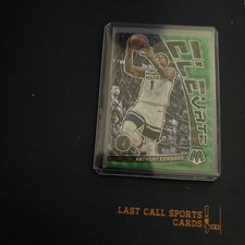 2022-23 Panini Mosaic Anthony Edwards Elevate Green Reactive #5 Timberwolves