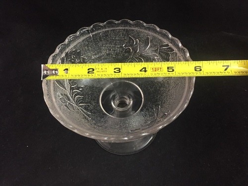 Cambell Jones EAPG Bryce Muster Glas ROSE IM SCHNEE 7 1/4" Komport/Süßfleisch - Bild 10 von 11