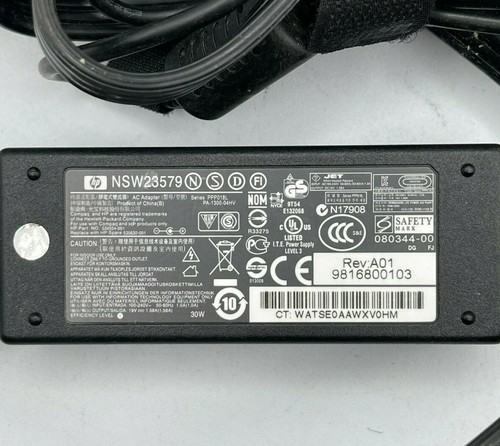 OEM HP Laptop Charger AC Adapter 534554-001 535630-001 19V 1.58A 30W J1-Y1-c10 - Picture 3 of 5